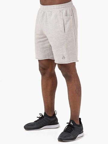 Light Grey Marl Ryderwear Men Shorts Pursuit Track Men's Shorts | AU1399BC