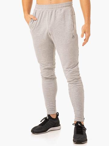 Light Grey Marl Ryderwear Men Track Pants Pursuits Men's Track Pants | AU1032XF