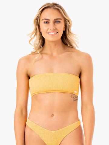 Mango Ryderwear Women Swimwear Paradise Bandeau Bikini Top Women's Swimwear | AU2654EX