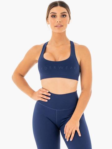 Navy Ryderwear Women Sports Bra Motion Women's Sports Bra | AU2467GL