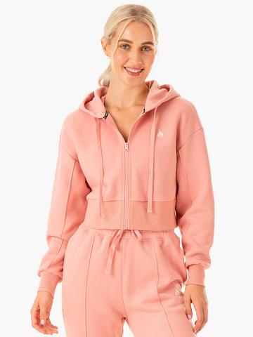 Pink Ryderwear Women Jackets Revival Zip Up Women's Jackets | AU1711BC