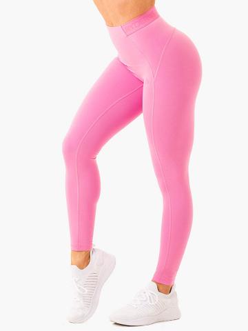 Pink Ryderwear Women Leggings Level Up High Waisted Scrunch Women's Leggings | AU1813CE