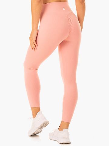 Pink Ryderwear Women Leggings Revival Scrunch Bum Women's Leggings | AU1777SO