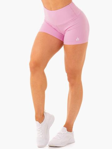 Pink Ryderwear Women Shorts Staples Scrunch Bum Booty Women's Shorts | AU1999MA