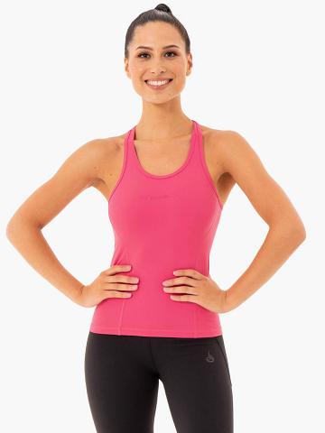 Pink Ryderwear Women Tanks Sola Women's Tanks | AU2996HK