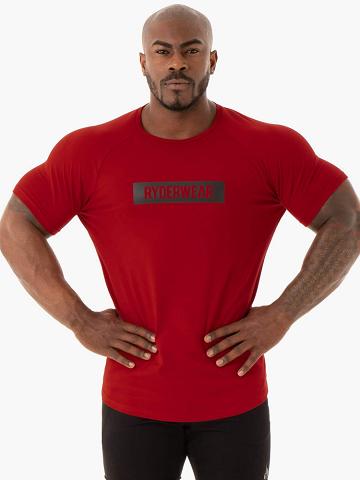 Red Ryderwear Men T Shirts Base Men's T Shirts | AU1199YU