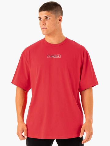 Red Ryderwear Men T Shirts Recharge Men's T Shirts | AU1288JJ