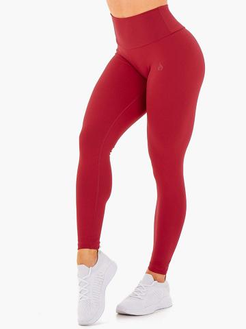 Red Ryderwear Women Leggings Motion High Waisted Women's Leggings | AU1911HK