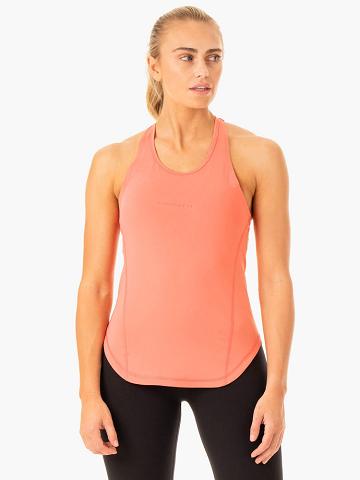 Rose Pink Ryderwear Women Tanks Transform Training Women's Tanks | AU2810GL