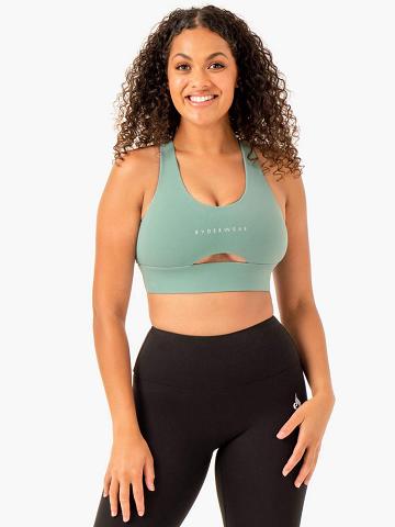 Sage Ryderwear Women Sports Bra Focus Contour Women's Sports Bra | AU2280XF