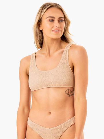 Sand Ryderwear Women Swimwear Paradise Scoop Bikini Top Women's Swimwear | AU2666JJ