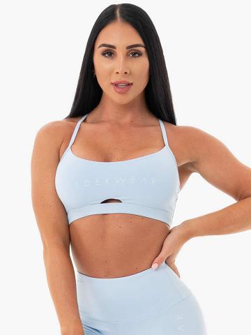 Sky Blue Ryderwear Women Sports Bra Staples Women's Sports Bra | AU2550PQ