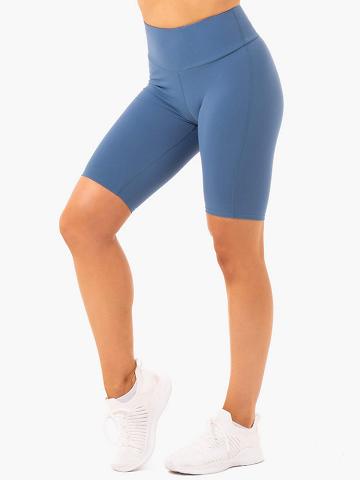 Steel Blue Ryderwear Women Shorts Staples Bike Women's Shorts | AU2133RW