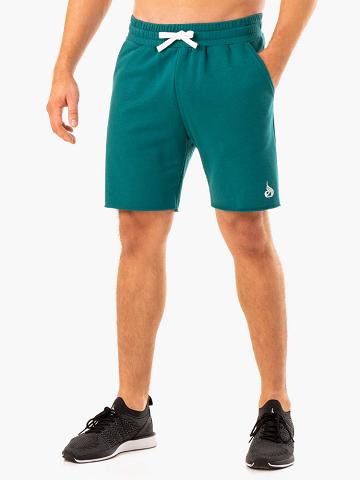 Teal Ryderwear Men Shorts Recharge Track Gym Men's Shorts | AU1405RW