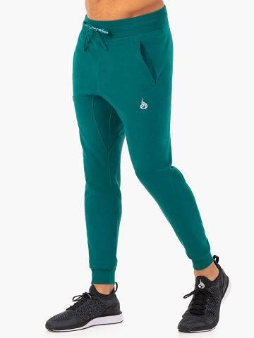 Teal Ryderwear Men Track Pants Recharge Tapered Men's Track Pants | AU1043YU