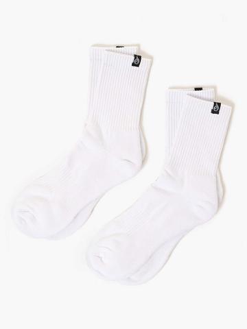 White Ryderwear Men Socks Crew Men's Socks | AU1558QZ